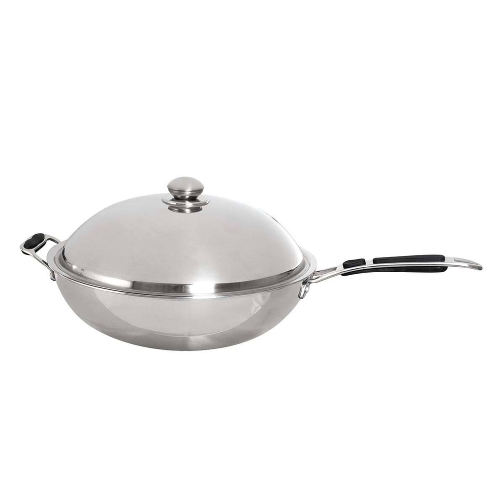 [IW-W35] Edelstahl Wokpfanne Ø 360 mm