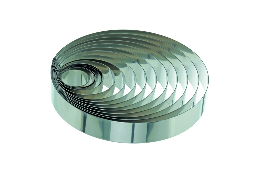 [163220] Tortenring aus Edelstahl, Ø 220 mm, Höhe 45 mm