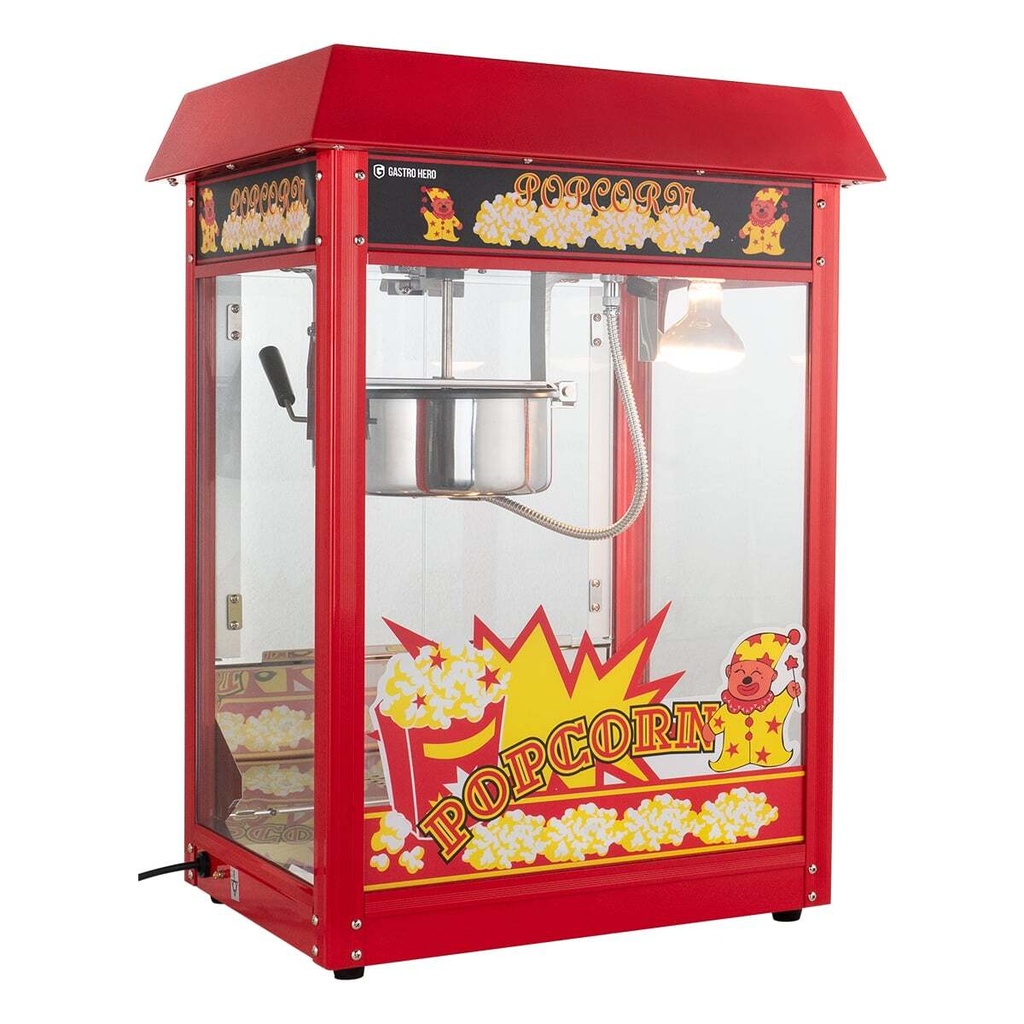 [PKM-ECO2] Popcornmaschine ECO 5 kg/h mit 1 Kessel