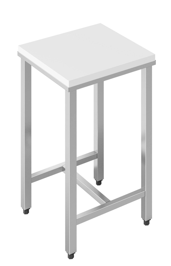 [HB-ECO50] Hackblock ECO aus Polyethylen mit Untergestell