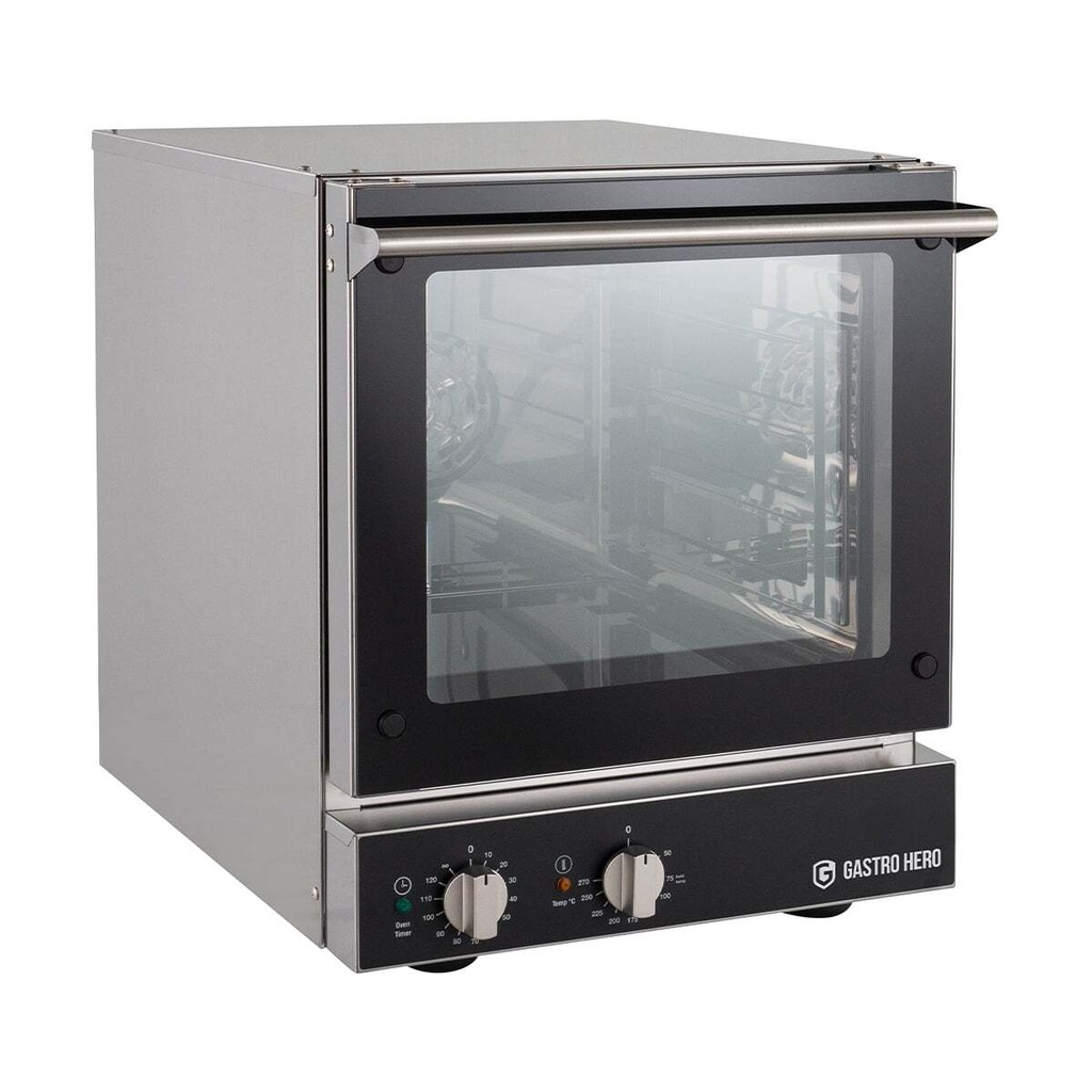 [SN-CA-3S04E] Heißluftofen PROFI 4x GN 2/3 manuell