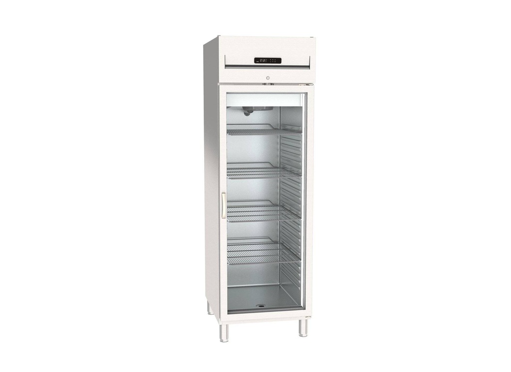[TKSN-PROFI700_GT] Gastro Tiefkühlschrank Profi 700 GN 2/1 Superior mit 1 Glastür, 610 Liter Kühlraumvolumen, Made in Europe