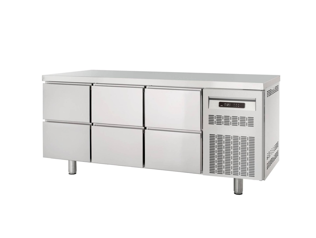 [KTN700-PROFI0/6] Kühltisch Profi 0/6 Superior - GN 1/1