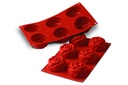 Silikonbackform Rose, Ø 76 mm, H 40 mm