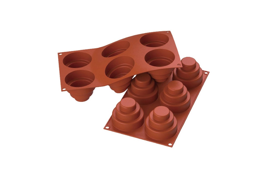 [115211] Silikonbackform - Mini-Kuchen, 300 x 175 mm