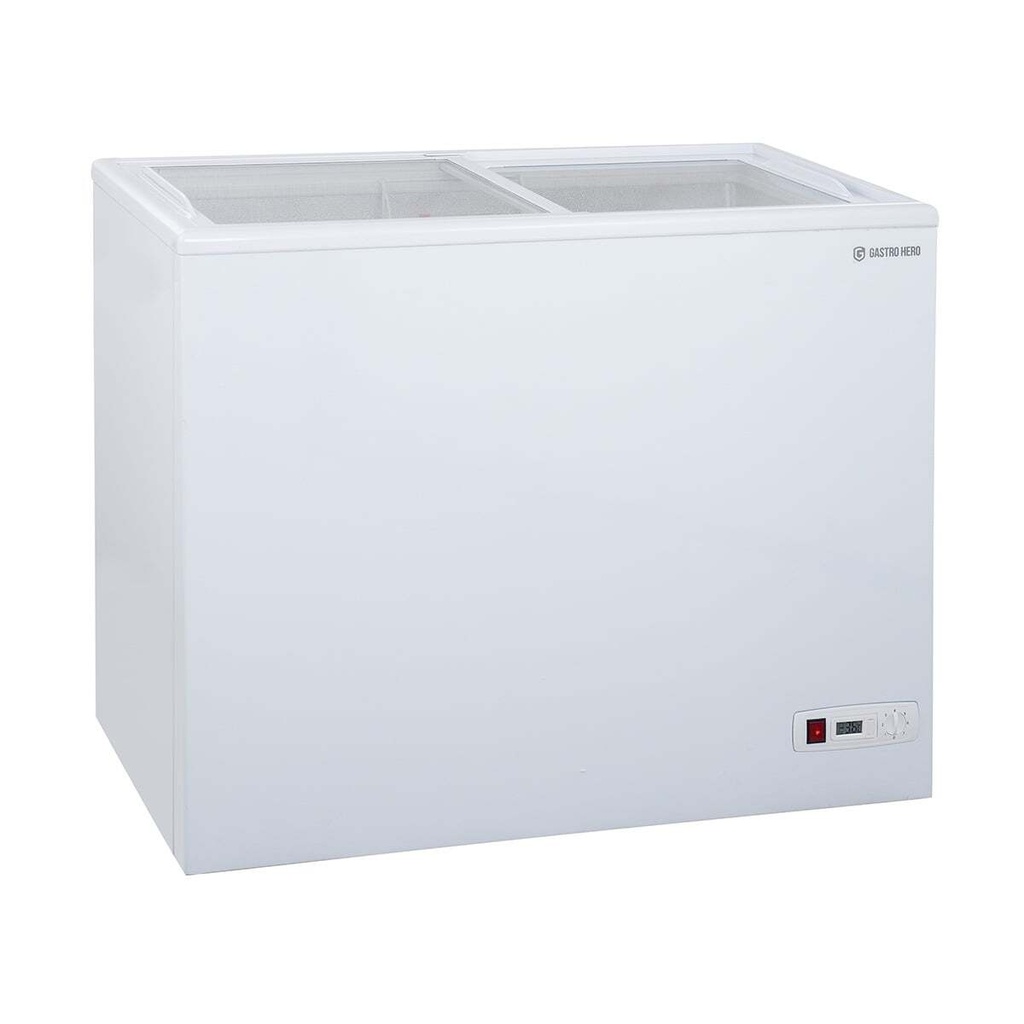 [TKTR-ECO200N] Tiefkühltruhe ECO 200 mit Glasschiebedeckel