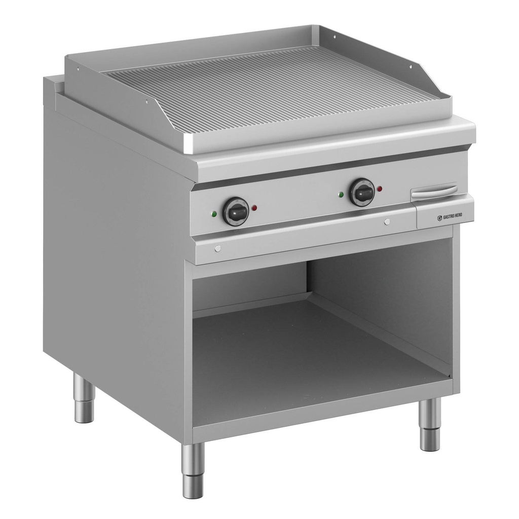 [DXMFTE98AR] Elektrogrillplatte  Serie 900 - 80/90 - gerillt