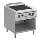 Elektroherd  Serie 900 - 80/90 - 4 quadratische, abgesenkte Kochfelder - 10 kW