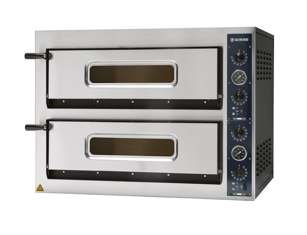 [POEZXR6-36] Pizzaofen PROFI PLUS 6+6x36 cm Vollschamott