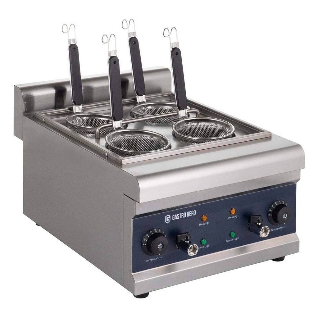 [ENK4] Elektrischer Nudelkocher - 4 Siebe - 16,5l