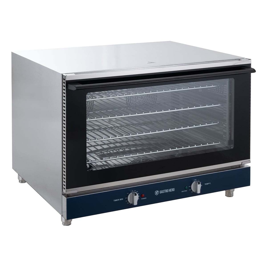 [HLOE411] Heißluftofen ECO - Manuell - 4x EN 600x400 oder GN 1/1 - 4,6 kW - 400V