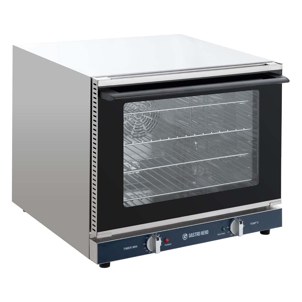 [HLOE423] Heißluftofen ECO - Manuell - 4x GN 2/3 - 2,8 kW - 230V