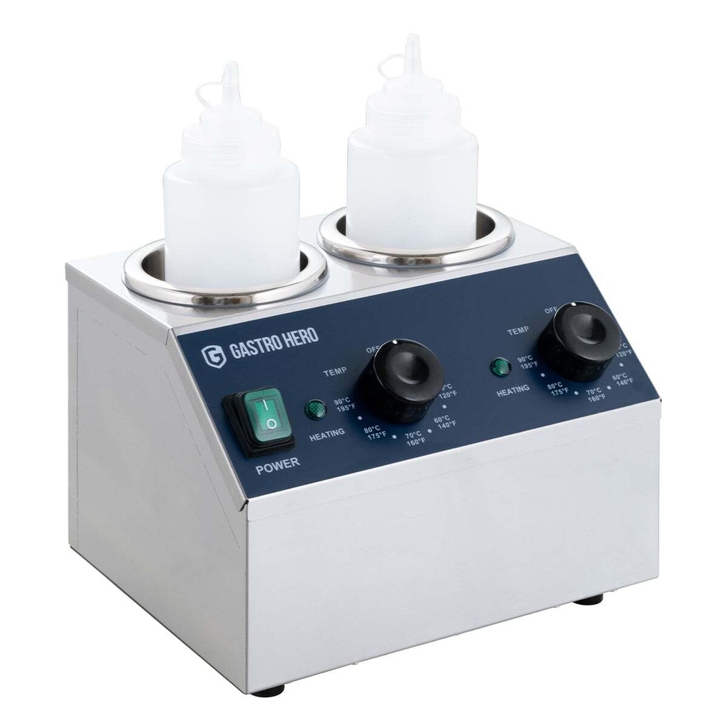 [SWE2F] Saucenwärmer - 2 x 1 L - beheizbar