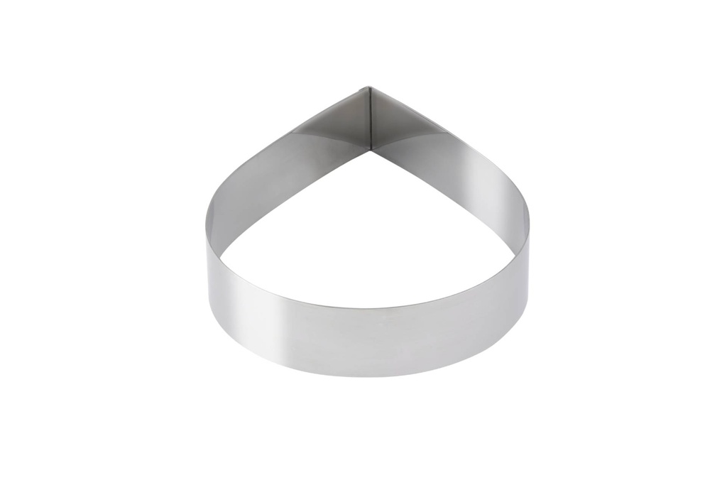 [155330] Dessert-/Tortenring aus Edelstahl, 160 x 50 mm