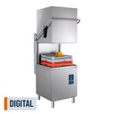 Haubenspülmaschine PROFI Digital 54 SLE 50x50 cm Korbmaß, mit Reiniger- & Klarspüldosierer, mit Ablaufpumpe & Enthärter, Made in Europe, 400 Volt