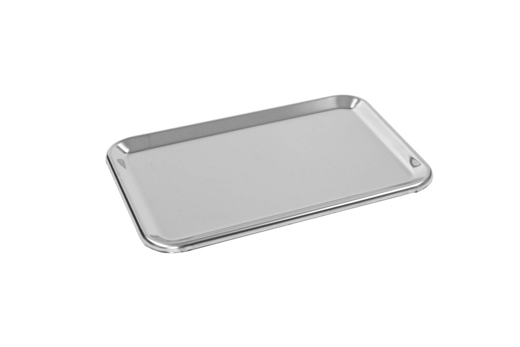 [154025] Auslage- / Serviertablett aus Edelstahl, 310 x 210 mm