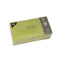 6 x 150 Servietten "DAILY Collection" 1/4-Falz 24 cm x 24 cm olivgrün