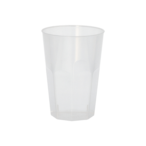 [37434] 20 x 25 Mehrweg-Gläser für Caipirinha PP 0,2 l Ø 7 cm · 9,7 cm transluzent unzerbrechlich