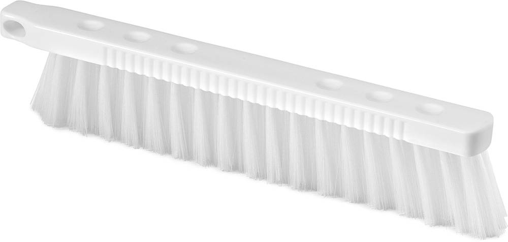 [120800] HACCP Mehlbesen aus Kunststoff, 300 mm, weiß