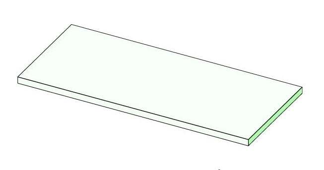 [ZBGSSE16X6] 2 x Zwischenboden für Geschirrschrank ECO 16X6