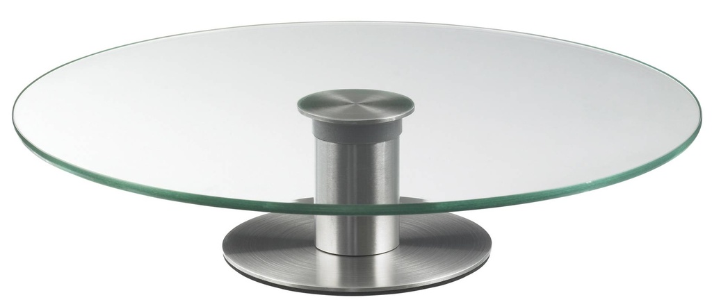 [33888] Tortenplatte drehbar aus Glas