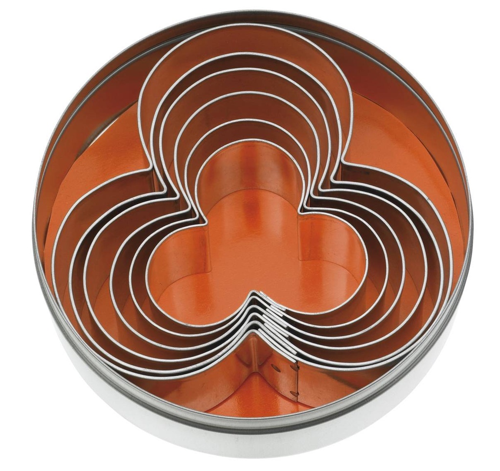 [16606] Ausstecher-Satz Blume 6-teilig