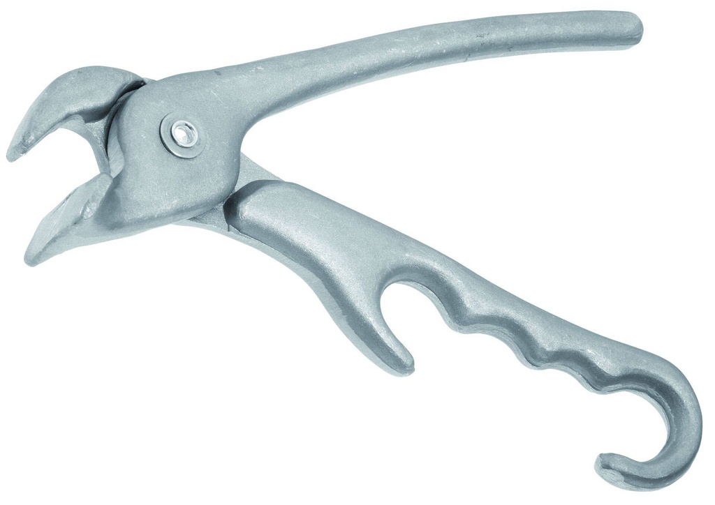 [27409] Zange für Pizzablech aus Aluminium, 21 cm