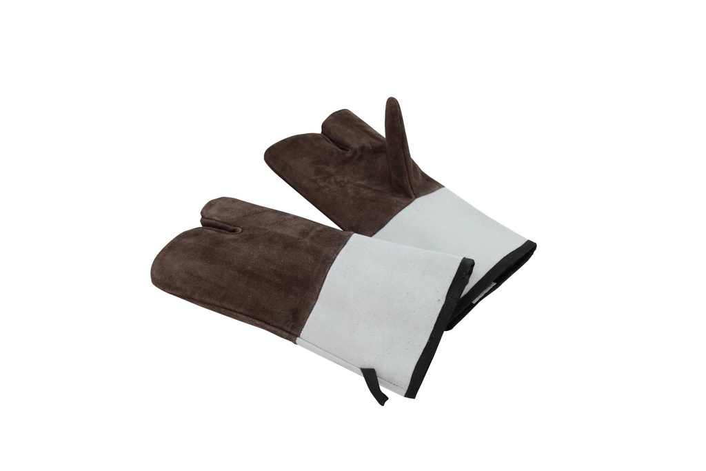 [310024] Leder Backhandschuhe 3-Finger, 340 x 150 mm