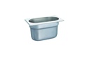GN 1/9 Behälter aus Edelstahl, 176 x 108 x 100 mm