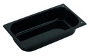 Backblech GN 1/3, Stahlblech, schwarz