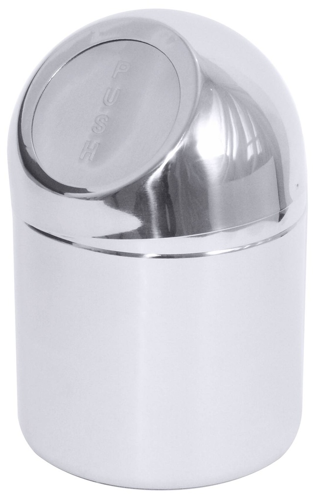 [6069] Tischabfallbehälter aus Edelstahl