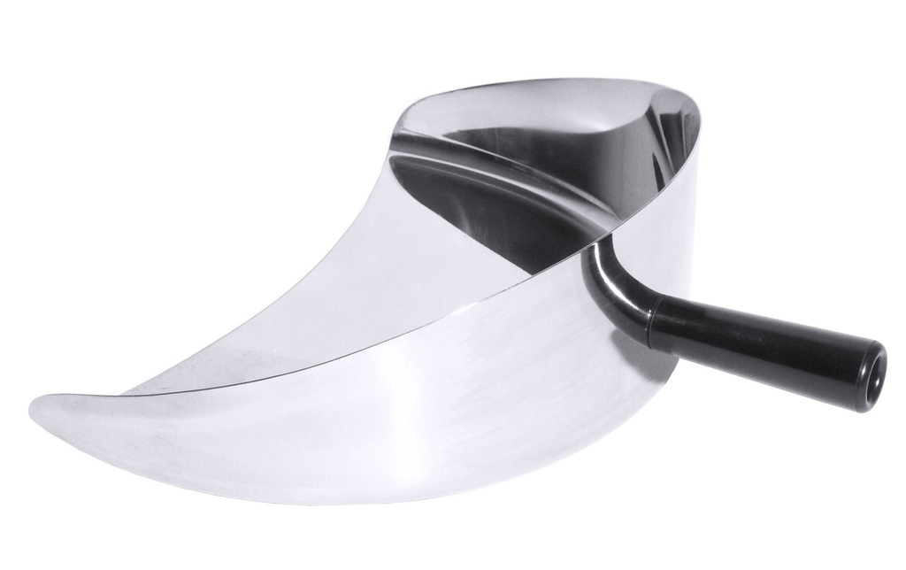 [6129] Gyros- & Dönerschaufel aus Edelstahl