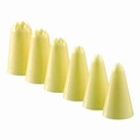 Sterntüllen-Satz 6-teilig aus Kunststoff, ø 3 mm