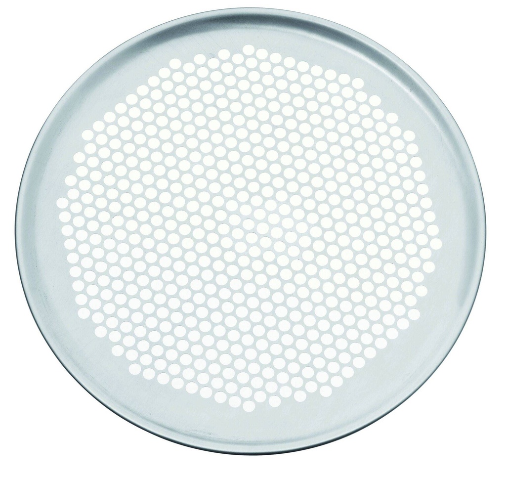 [9574M] Pizzablech gelocht aus Aluminium