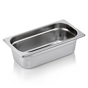 GN-Behälter aus Edelstahl, 325 x 176 mm