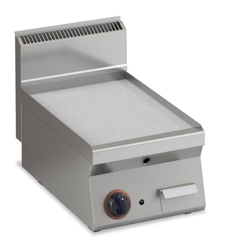 [10222315] KBS Gas Grillplatte glatt Edelstahl mit 1 Heizzone Tischgerät