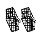 KBS Fritteusenkörbe 2x 14 Lt. Fritteusen