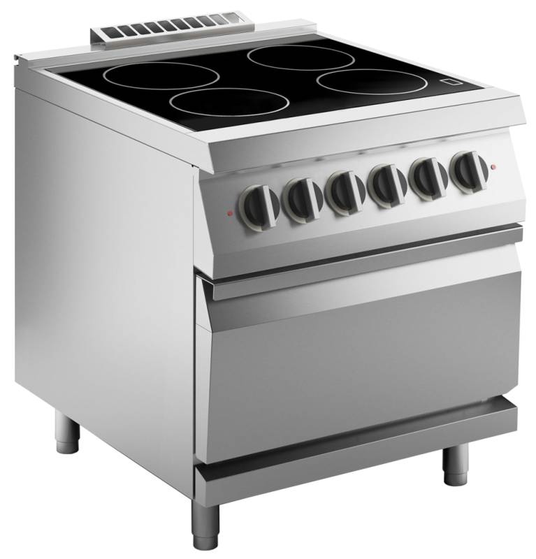 [10411417] KBS Elektro-Glaskeramikherd 16kW mit Elektro-Ofen