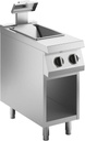 KBS Elektro-Frittenwanne offener Unterbau 2kW