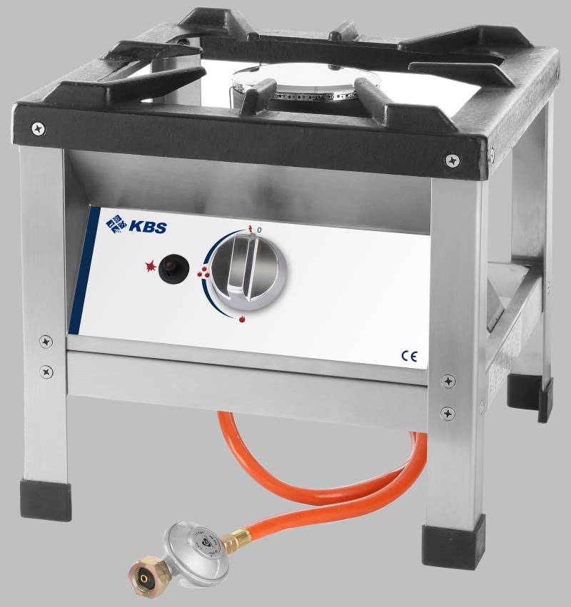 [10823011] KBS Mobiler Gas-Hockerkocher mit Hochleistungsbrenner 6kW