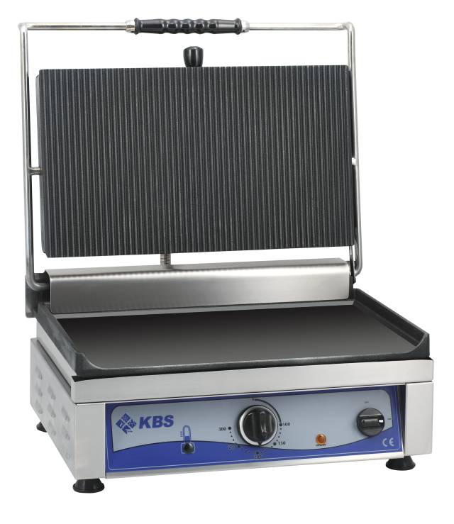 [10927025] KBS Kontaktgrill Grillfläche 36x27cm oben gerillt & unten glatt 1 Heizzone