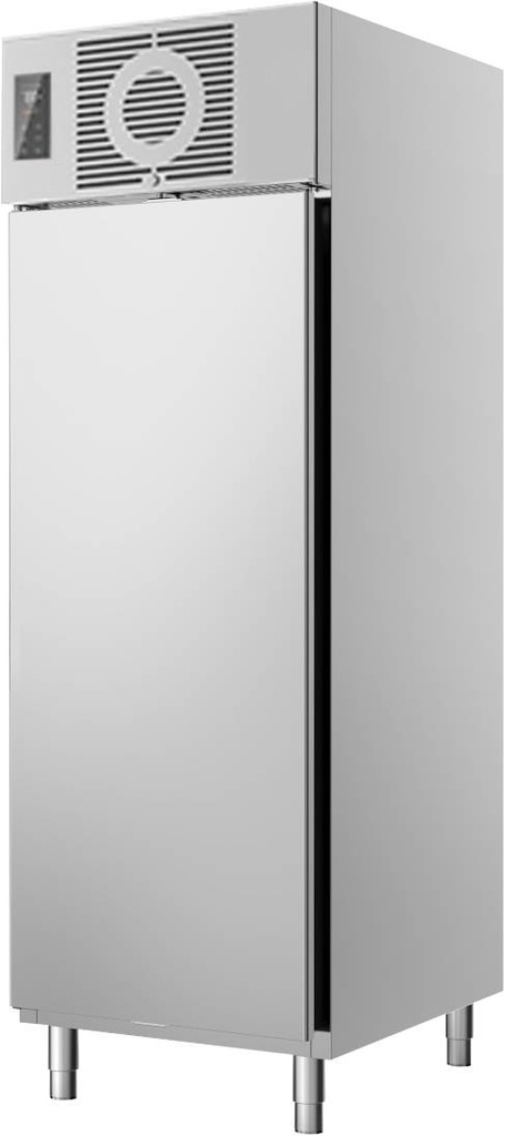 [110777] KBS Edelstahlkühlschrank KU 721 Türanschlag links