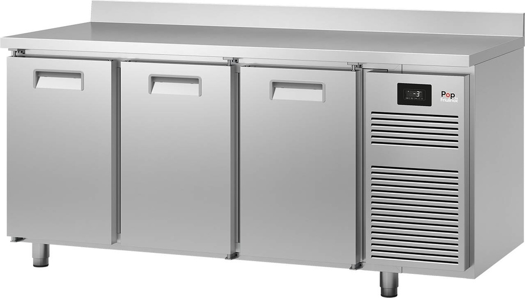 [162342] KBS Tiefkühltisch TKT 3420 M Serie POP mit Arbeitsplatte und Aufkantung