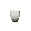 Glas Crackle, 25 cl, grau