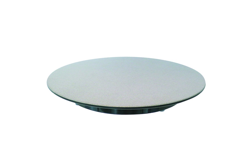 [227225] Tortenplatte aus Melamin, Ø 300 mm, silber/schwarz