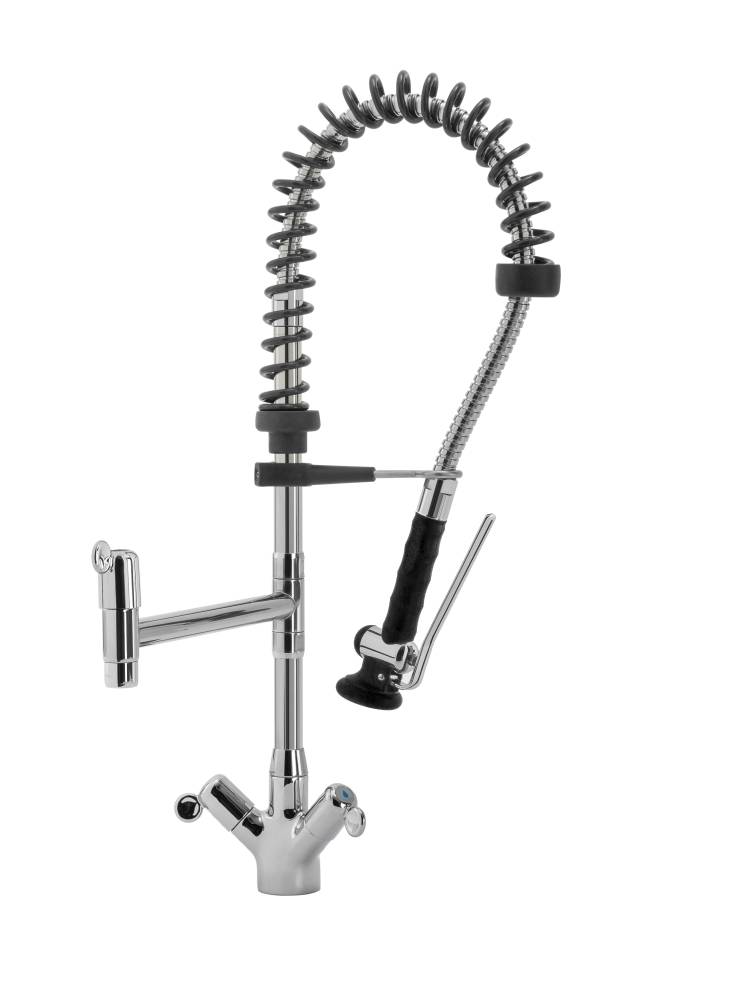 [20921045] KBS STYL SHRINK Geschirrwaschbrause Schwenkhahn und BEST-Pro LOW-FLOW Brausekopf