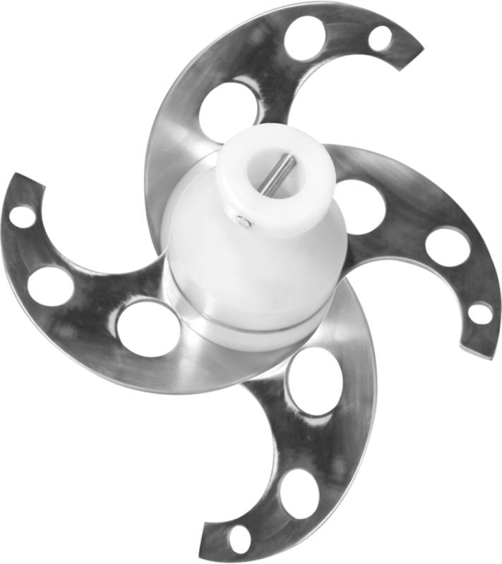 [40590020] KBS Emulsionsmesser 4 Klingen gelocht, mit Schaft