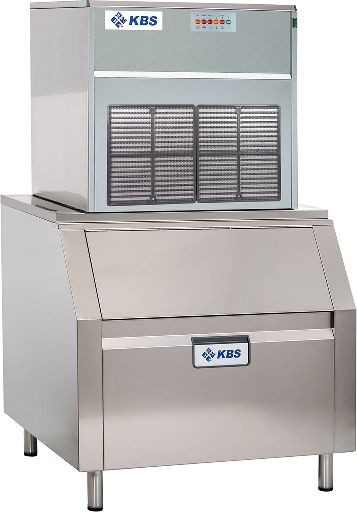 [43403020] Press Flake Eisbereiter KFP 310 L inklusive Vorratsbehälter B150 und Abdeckung