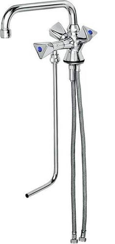 [496996] KBS Mischbatterie Hochdruck mit 1 Unterspülrohr