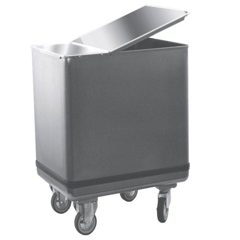 [50290005] KBS Mehlwagen - Zutatenwagen 105 Liter auf Rädern